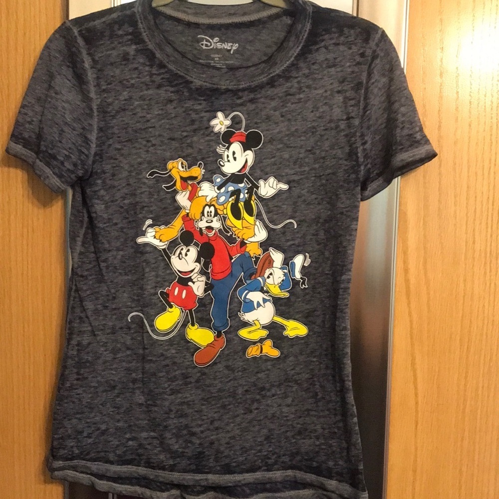 Disney character burnout T size XS